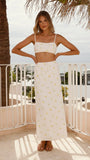 Zavida Maxi Skirt Limone