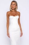 Golden Mile Strapless Bustier Off White