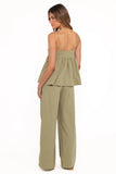 Jessica Pant Set Olive