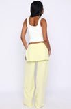 Off Beat Pants Lemon