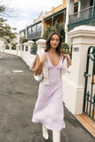 Shyla Midi Dress Lilac
