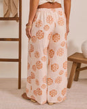 Golden Cove Relaxed Floral Drawstring Pant