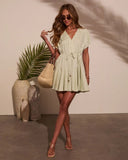 Dylann Striped Mini Dress