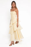 Rosalie Maxi Dress Butter Yellow
