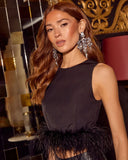 Jolly Gleam Rhinestone Chandelier Earrings