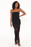 Winona Lace Maxi Skirt Black