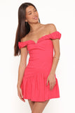 Lily Mini Dress Berry