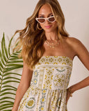 Willow Daze Strapless Maxi Dress