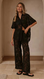 Mollie Lace Shirt Black