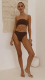 Tera High Waist Brief Chocolate