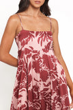 Elanor Maxi Dress Pale Burgundy