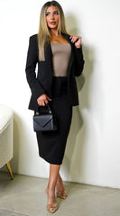 Yara Blazer Jacket Black