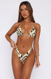 Golden Hour Bikini Top Gilded Touch