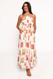 Madi Maxi Dress White Multi