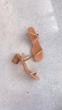 Balton Mule Heel Sugar Brown Natural