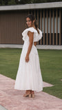 Emma Maxi Dress White