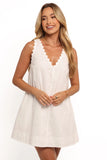 Blaine Mini Dress White