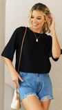 Charlotte Top Black