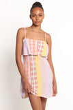 Junia Mini Dress Pink Plaid