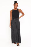 Neveah Pant Black Polka Dot