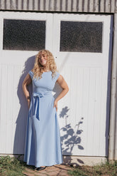 Leonie Dress Pale Blue