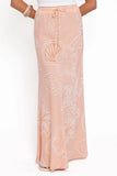 Marissa Maxi Skirt Peach Floral