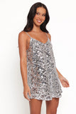Lexa Mini Dress Silver