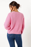 Sarah Knit Sweater Pink