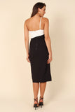 Xiomar Dress White Black