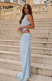 Moonlight Muse Maxi Dress Baby Blue