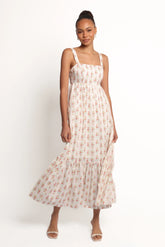Gabriela Maxi Dress Off White