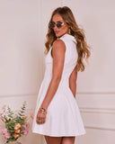 Garden Guest Fit and Flare Mini Dress