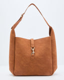 Weslie Suede Shoulder Bag