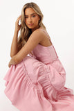 Lizza Midi Dress Pink