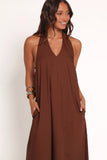 Kaida Maxi Dress Espresso