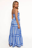 Emry Maxi Dress Blue Stripe