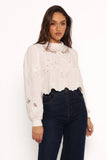 Sallie Top White