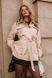 Arlow Tie Front Shacket Cream