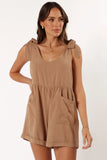 Lindy Romper Mocha