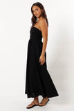 Kayt Strapless Dress Black