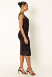 Naomi Midi Dress Zebra