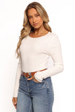 Kya Knit Top White