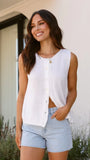Cloe Top White