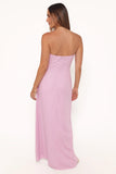Bolton Strapless Maxi Dress Lavender