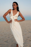 Archer Midi Dress White