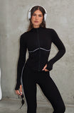 Persistence Jacket Black White
