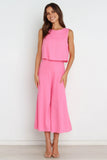 Femme Jumpsuit Pink