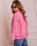 Clear Morning Ribbed Knit Sweater