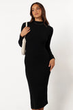 Briar Long Sleeve Dress Black