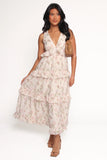 Willis Maxi Dress Pink Floral